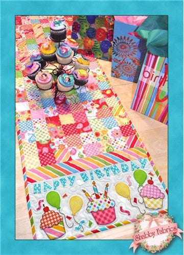 Happy Birthday Table Runner