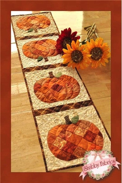 Patchwork Pumpkin Table Runner