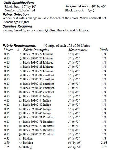 Emerging Diamonds Quilt Pattern