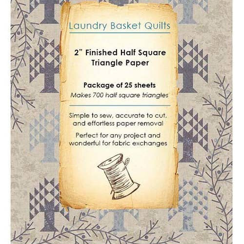 Half Square Triangle Paper 2in