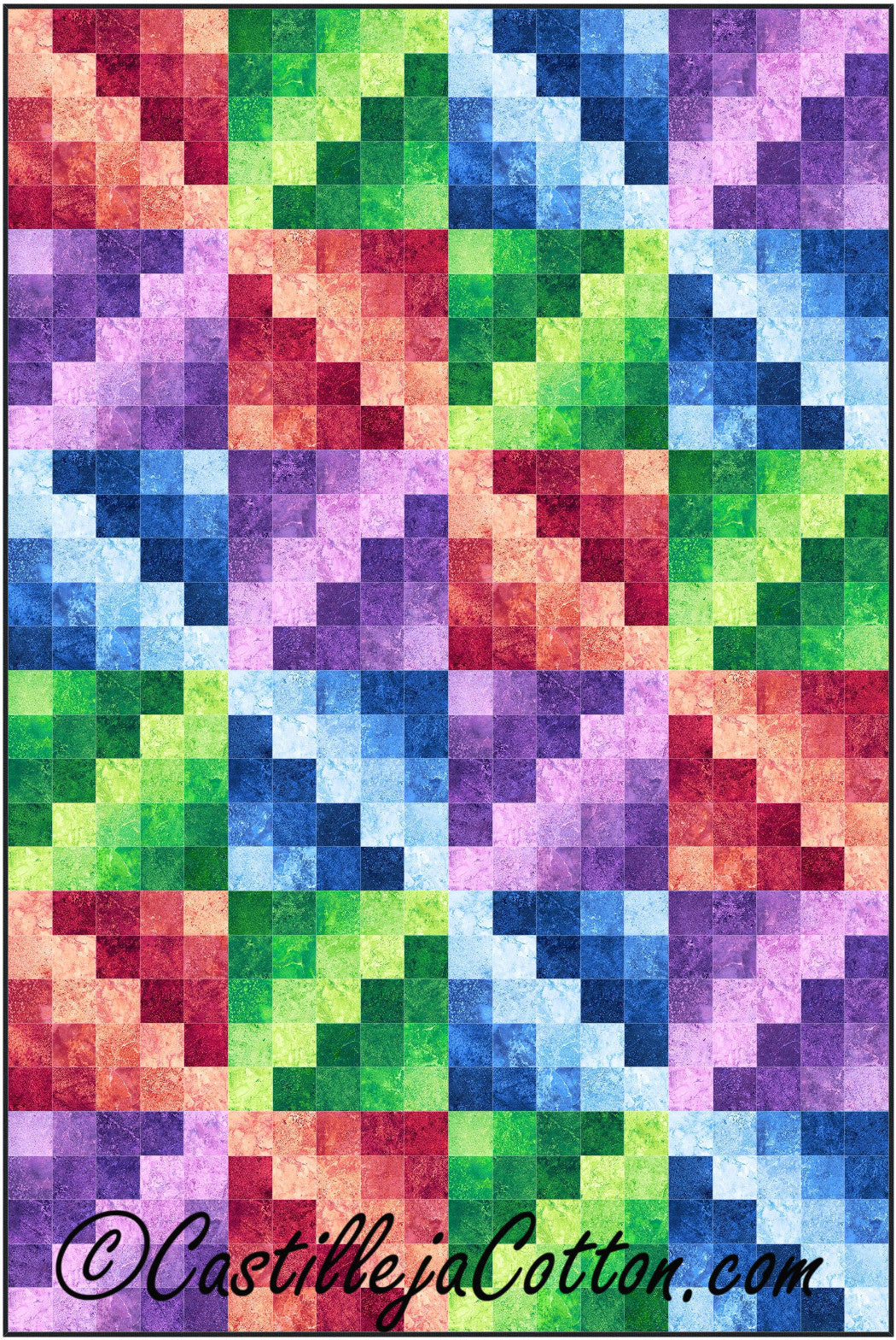 Emerging Diamonds Quilt Pattern
