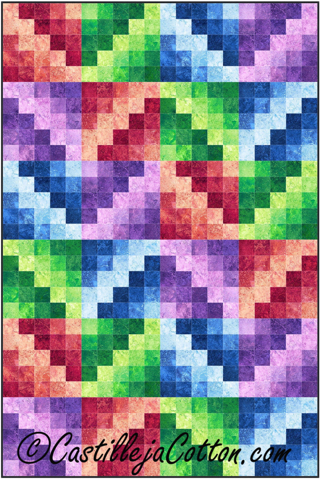 Emerging Diamonds Quilt Pattern