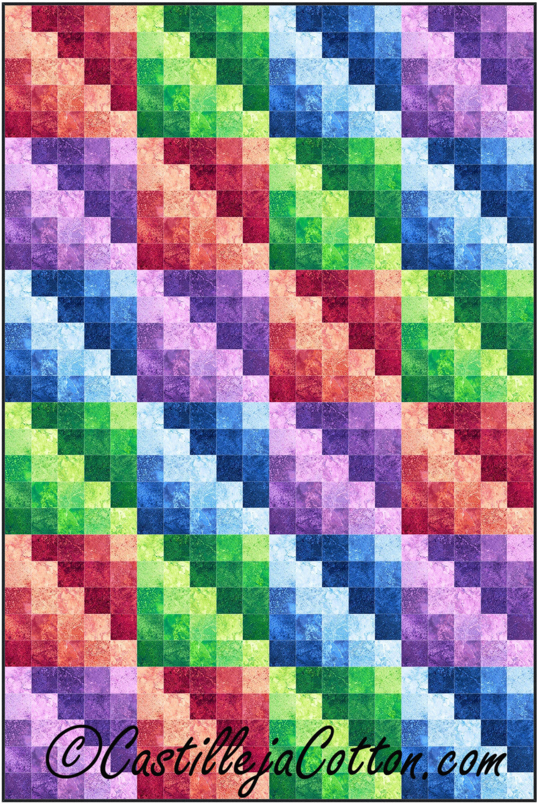 Emerging Diamonds Quilt Pattern