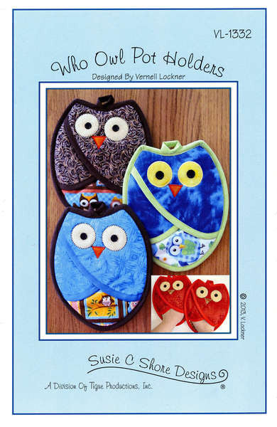 Who Owl Pot Holders