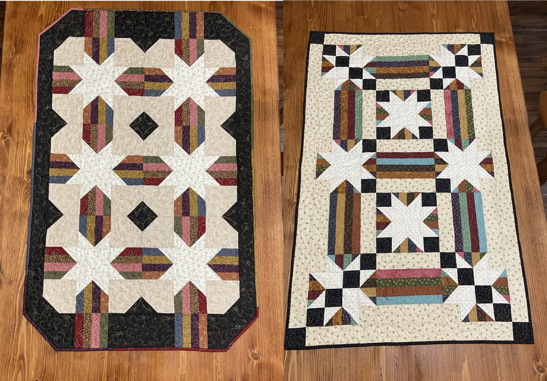 String Star Runners Downloadable Pattern by Snuggles Quilts