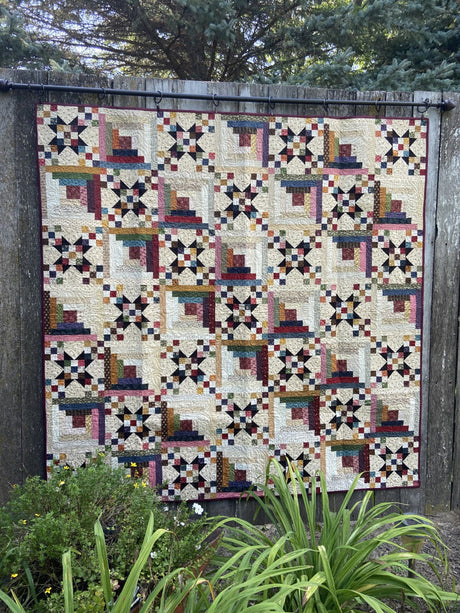 Strips & Stars Downloadable Pattern by Snuggles Quilts