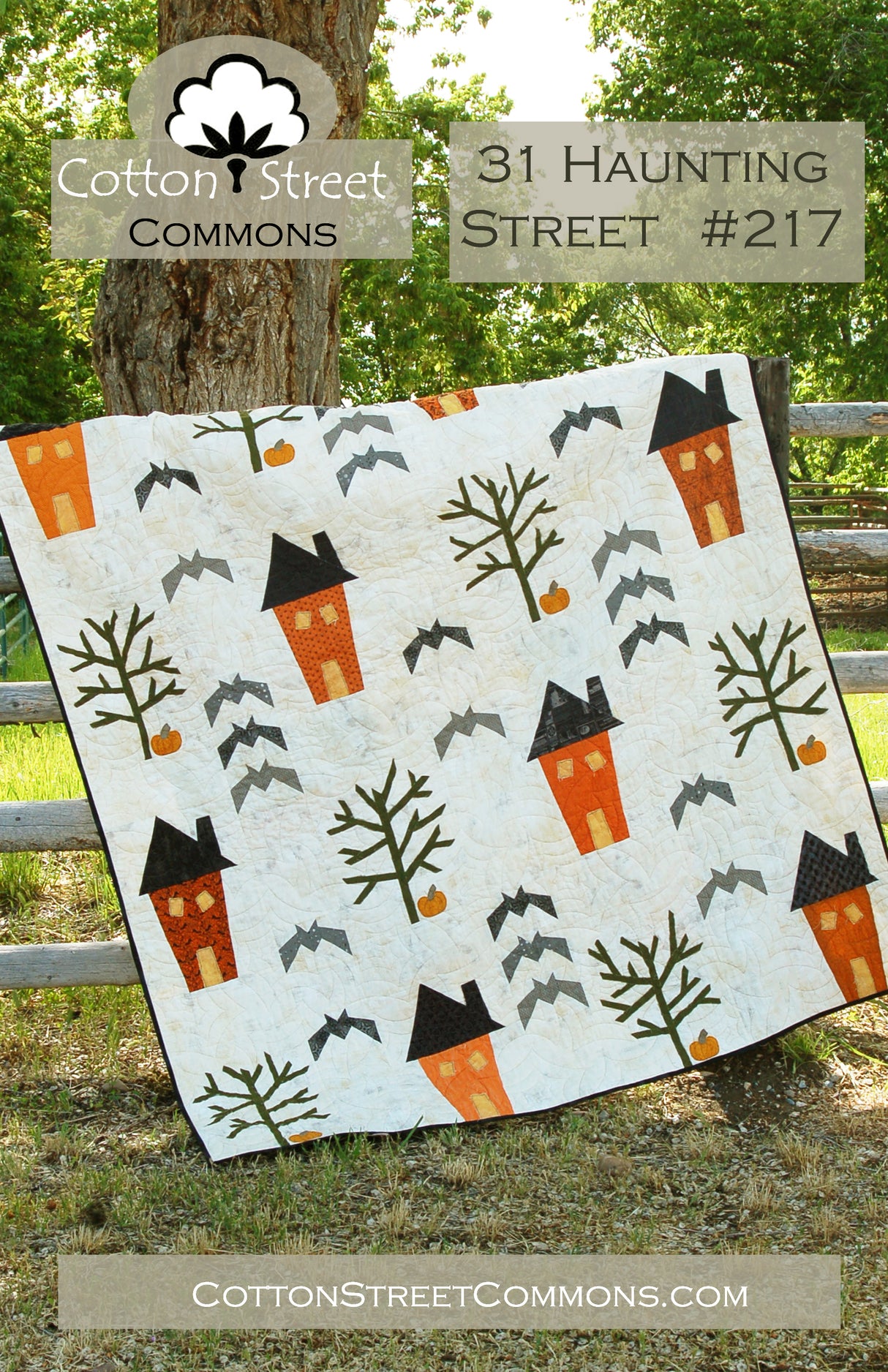 31 Haunting Street Downloadable Pattern by Cotton Street Commons