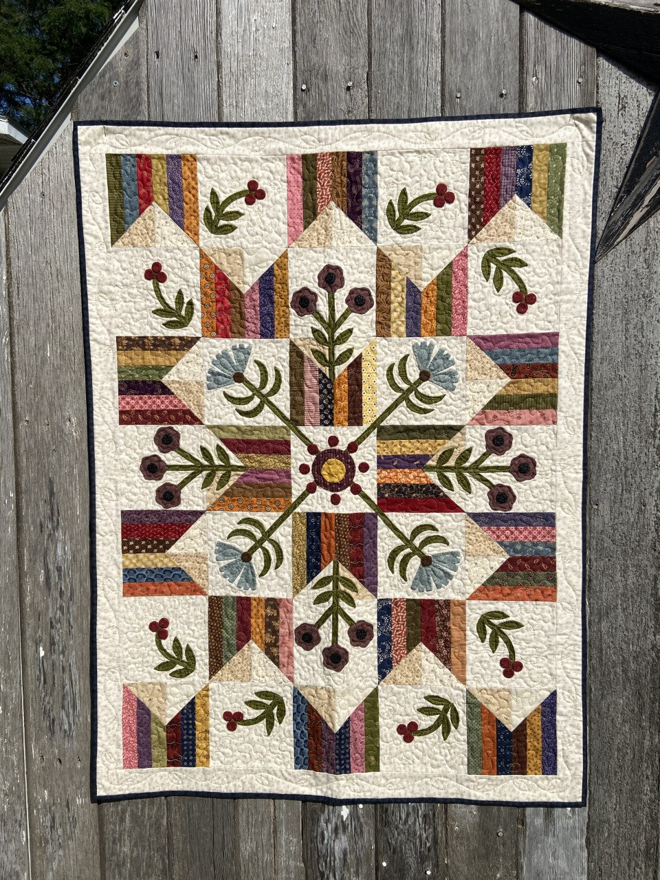 Flower Boxes Downloadable Pattern by Snuggles Quilts