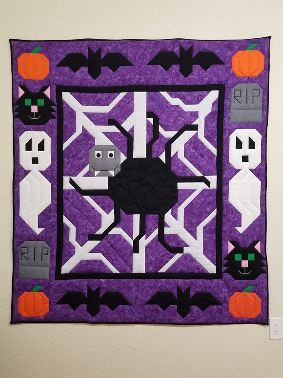 Halloween Downloadable Pattern by Counted Quilts