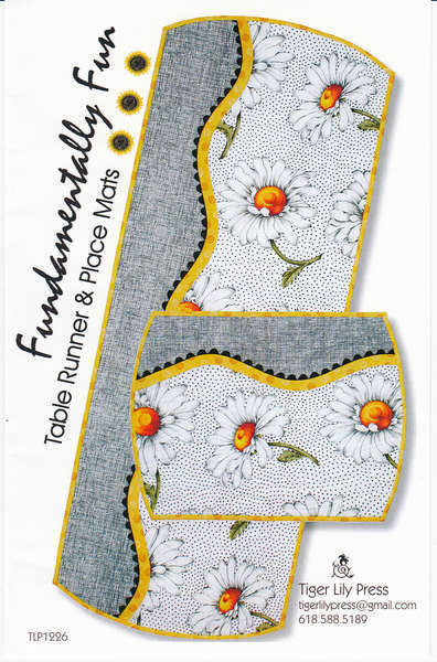 Fundamentally Fun Table Runner & Place Mats