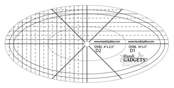 Oval Ruler D