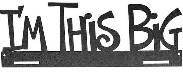 14in Im This Big Hanger