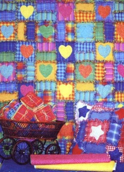 Raggedy Hearts and Stars