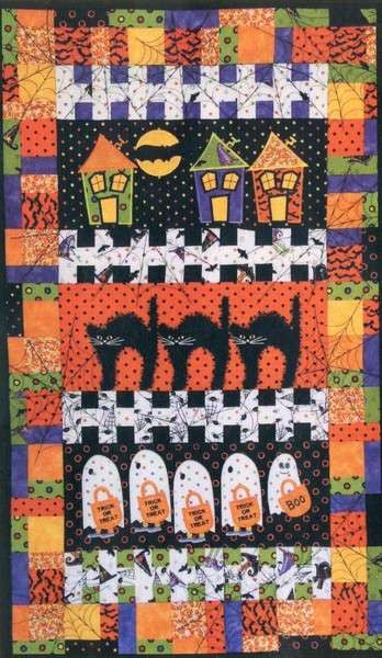Trick & Treats Wall Hanging & Table Runner with CD