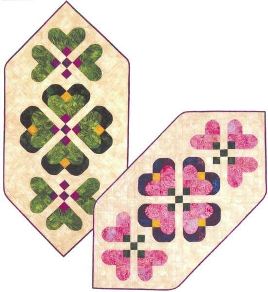 Lucky Hearts Table Runner