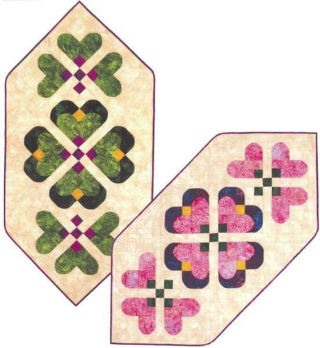 Lucky Hearts Table Runner