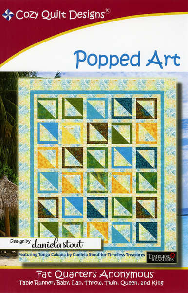 Fat Quarter Anonymous - Popped Art