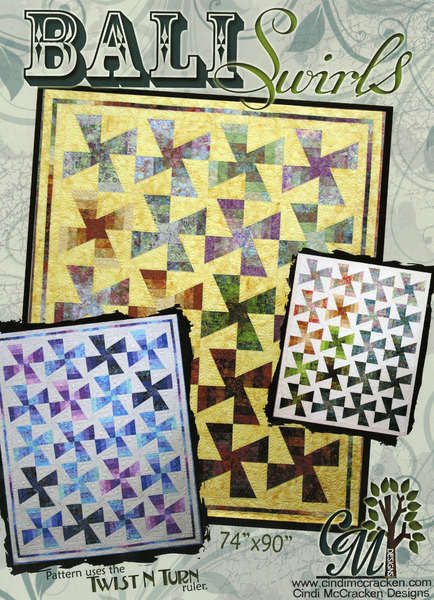 Bali Swirls - Twist N Turn Ruler Included