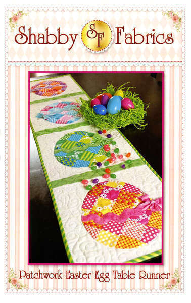 Patchwork Easter Egg Table Runner