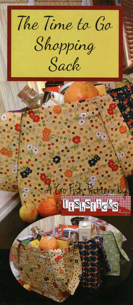 Time to Go Shopping Sack