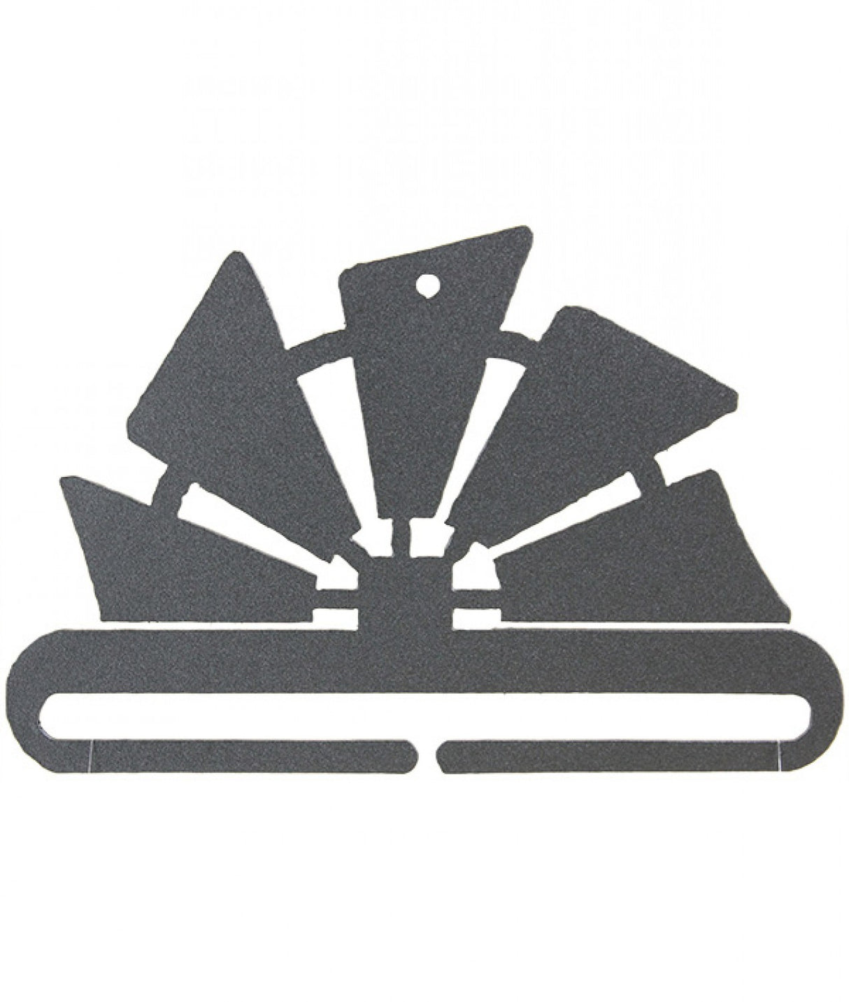 6in Windmill Split Bottom Gray