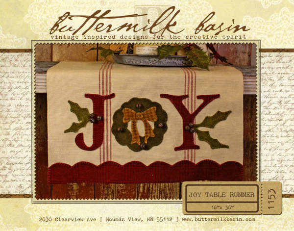 Joy Table Runner