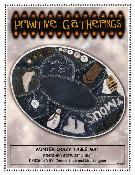 Winter Crazy Table Mat