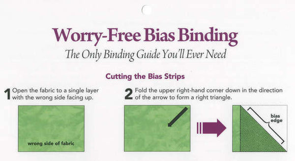 Worry Free Bias Binding Card