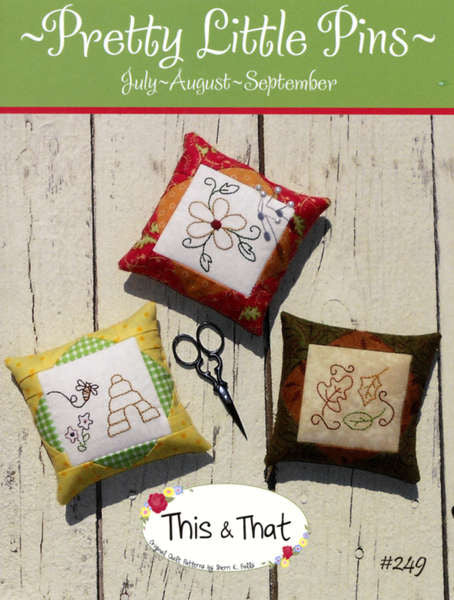 Pretty Little Pins 3 - July, August, September