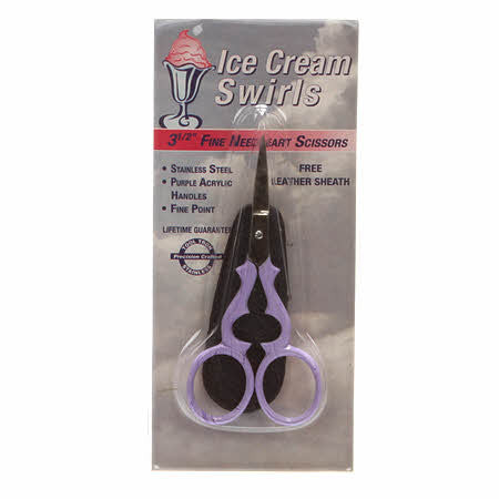 Fine Needleart Scissor Lavender Swirls