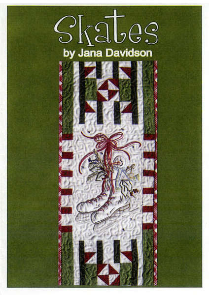 Skates Hand Embroidery