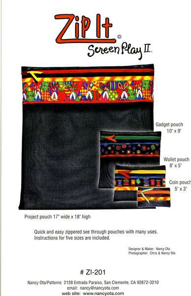Zip It Pouches (Screen Play 2)
