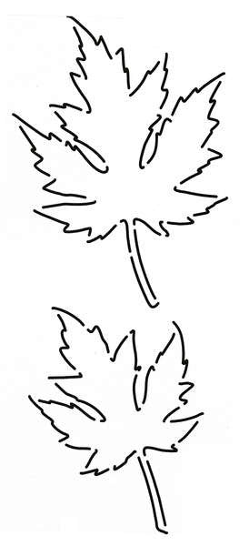 Stencil - Maple Leaf