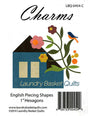 Charms  English Piecing Shapes - 1in Hexagon