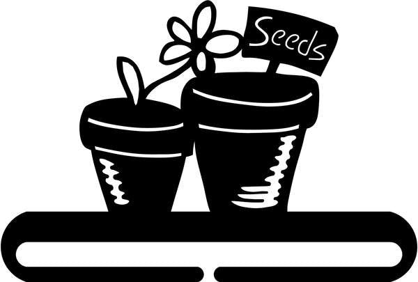 6in Flower Pot Split Bottom Holder