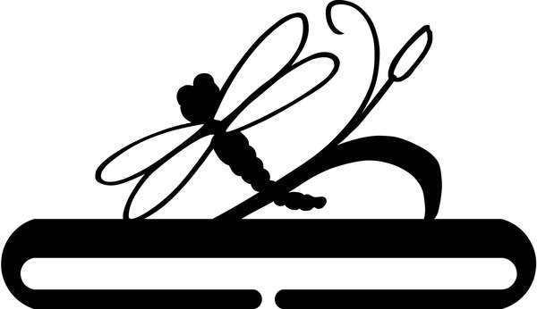 6in Dragonfly Split Bottom Holder