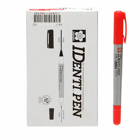 Identi Pen 2 Point Red