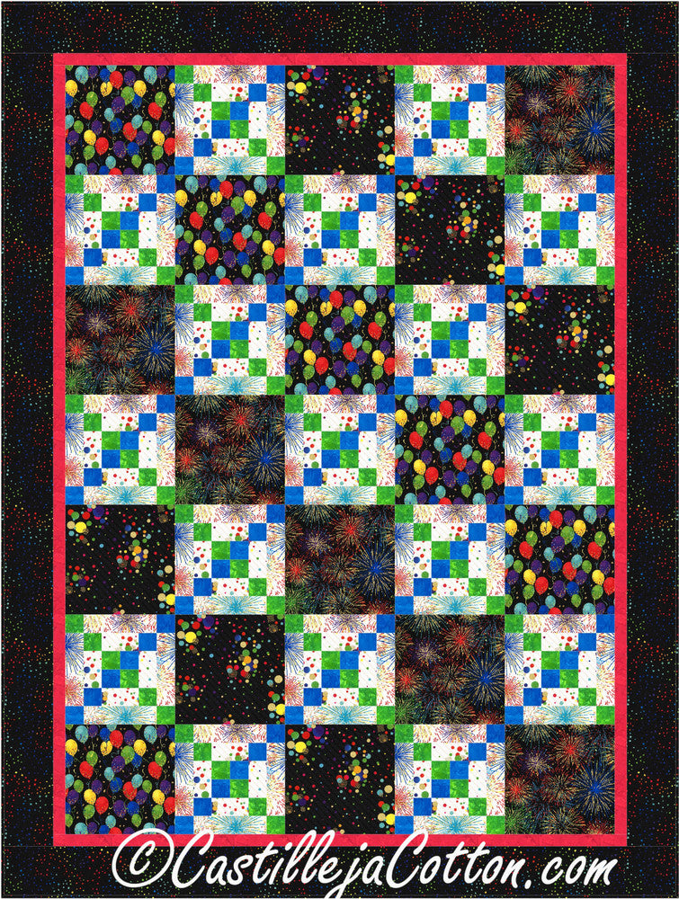 Party Cross Roads Quilt Pattern