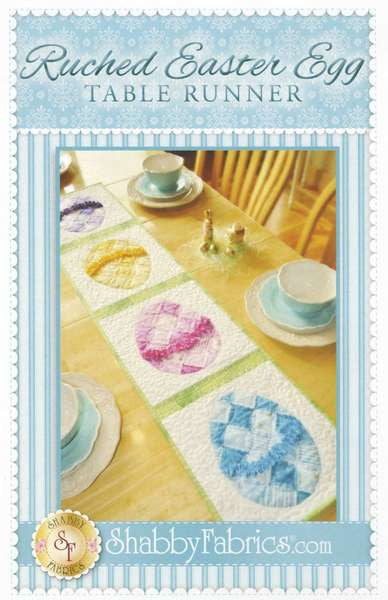 Ruffled Easter Egg Table Runner