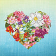 Finished project of Diamond Dotz Floral Heart design