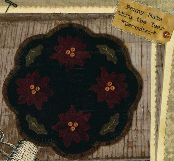 Penny Mats Through The Year - December