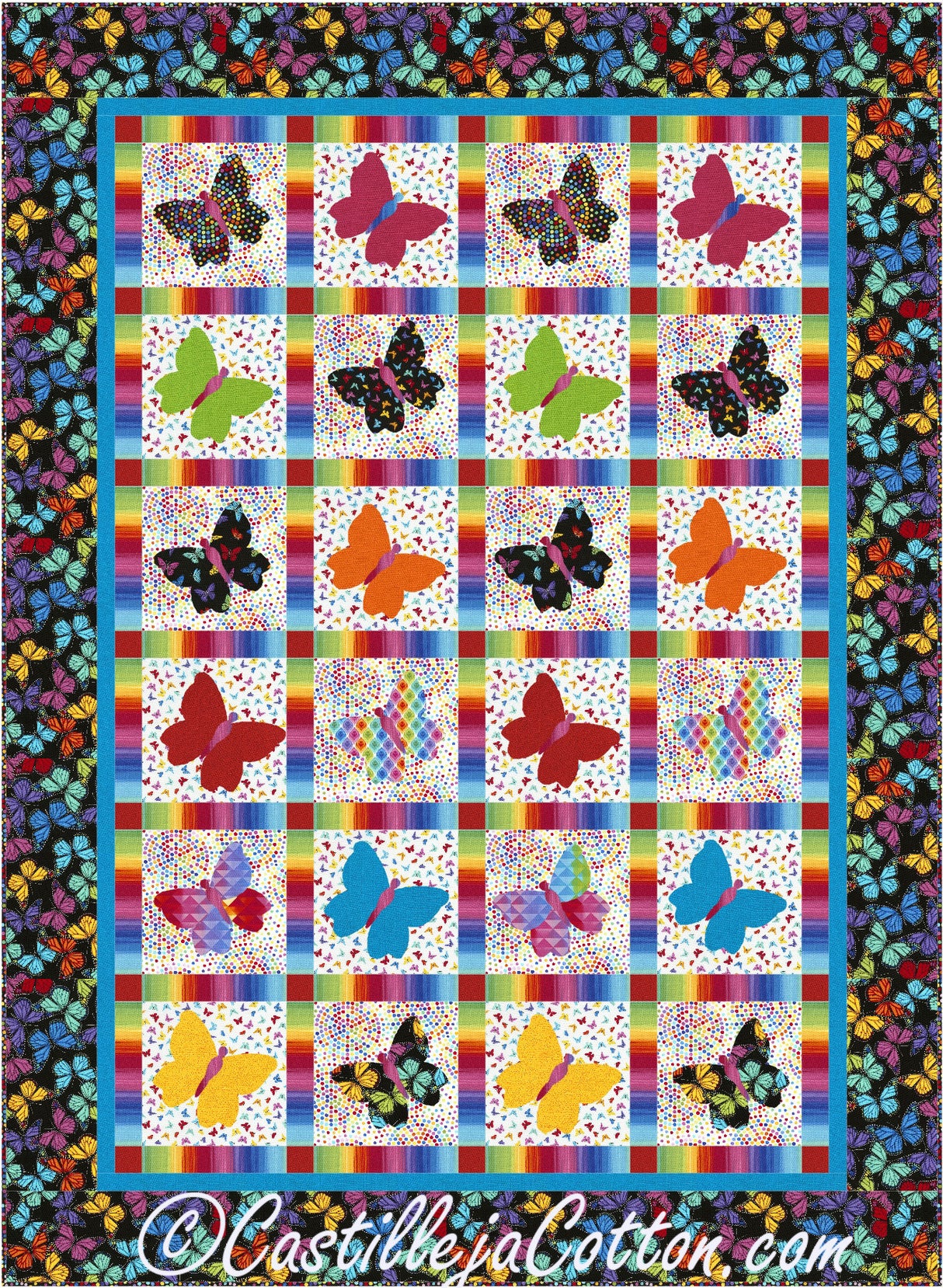 Butterfly Garden Quilt Pattern