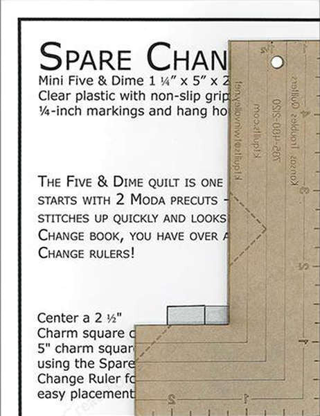 Spare Change Ruler