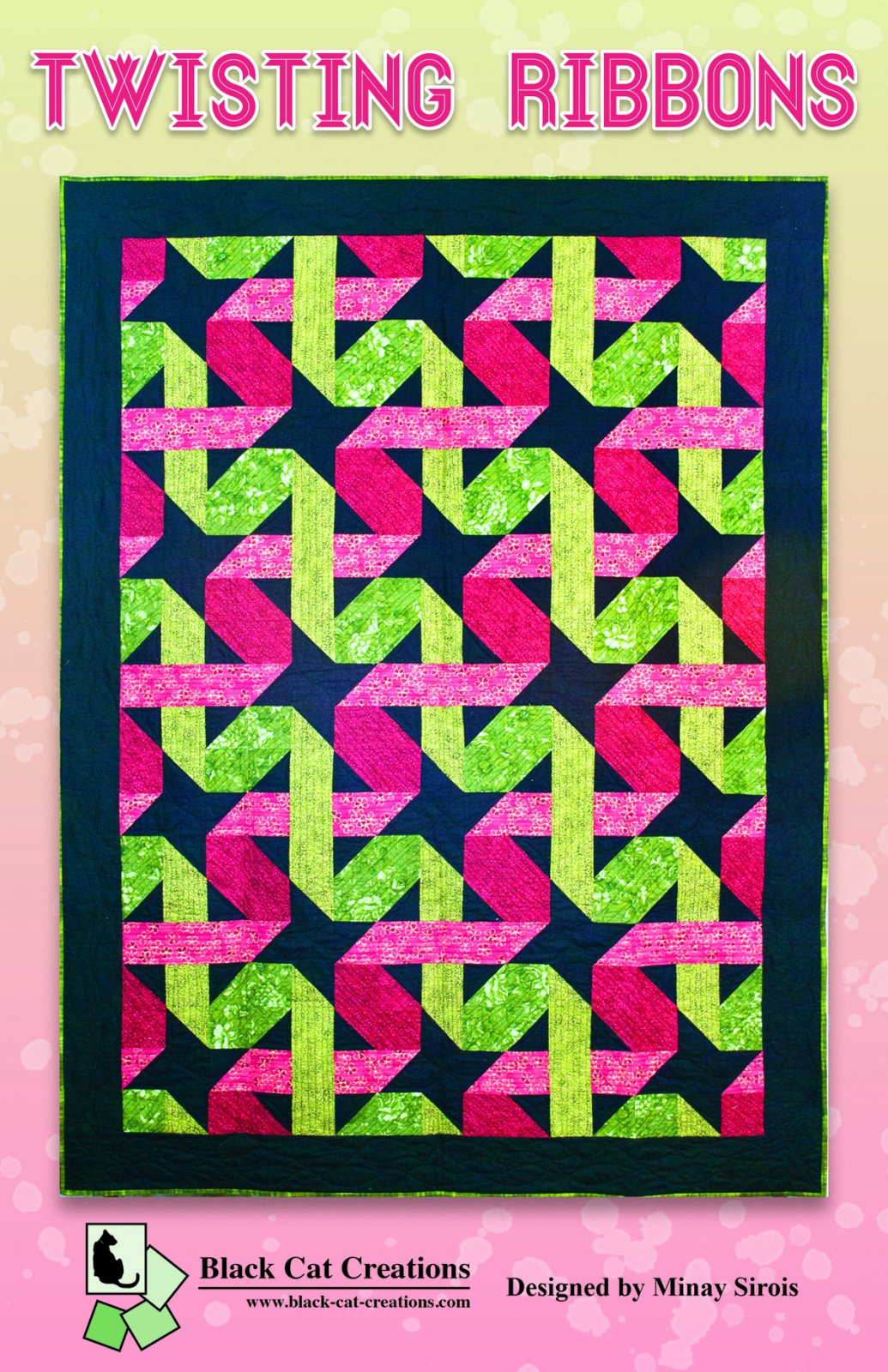 Twisting Ribbons Downloadable Pattern by Black Cat Creations