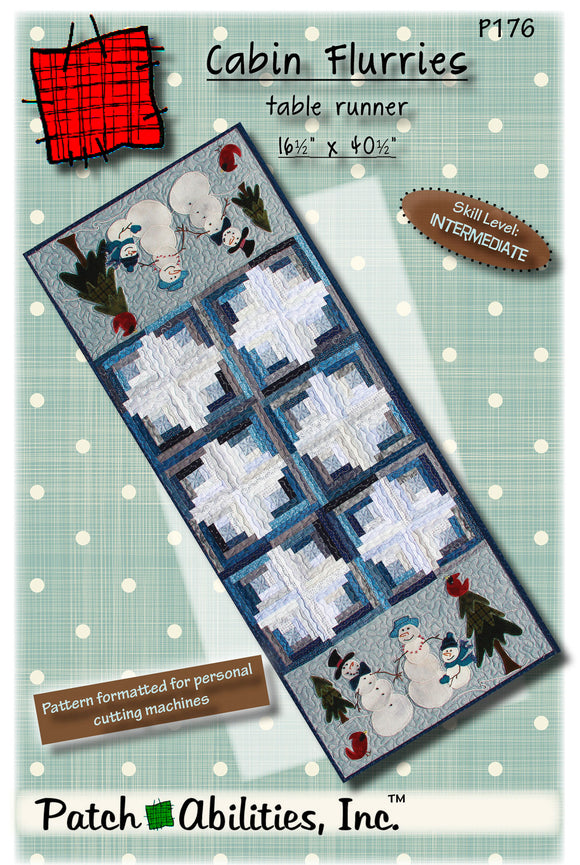 Cabin Flurries Downloadable Pattern by Patch Abilities