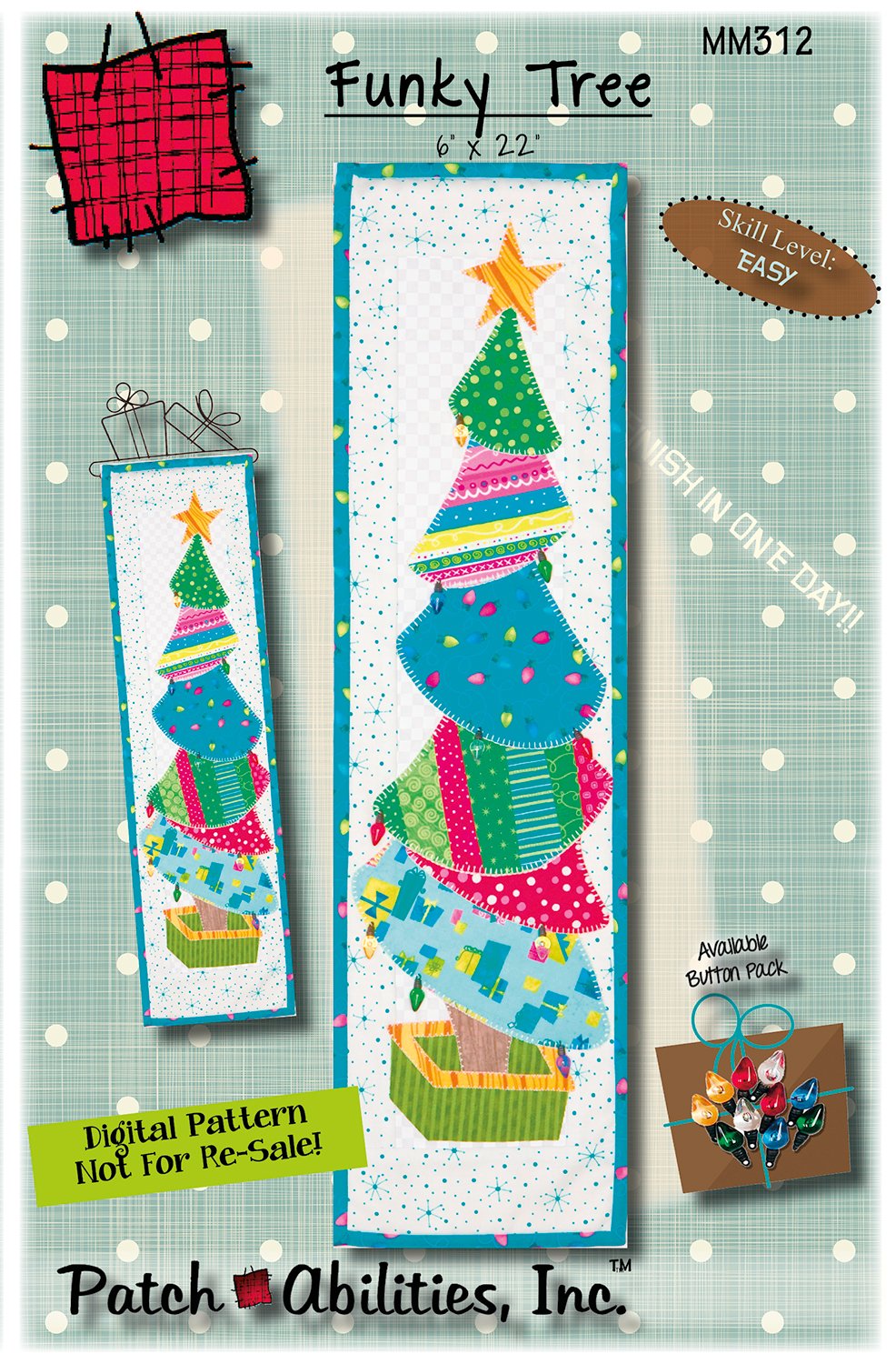 Funky Tree Downloadable Pattern by Patch Abilities