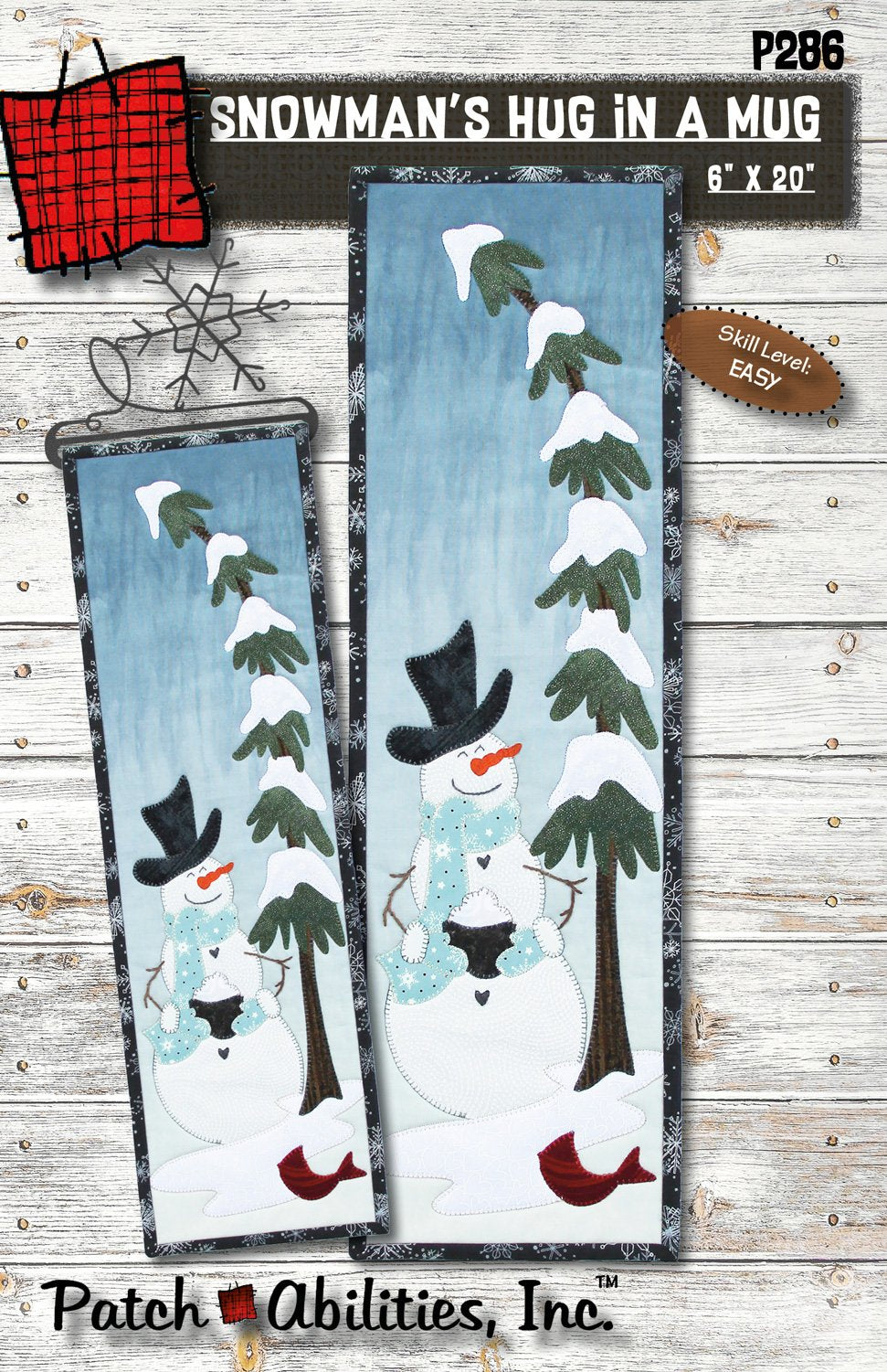 Snowmans Hug In a Mug Downloadable Pattern by Patch Abilities