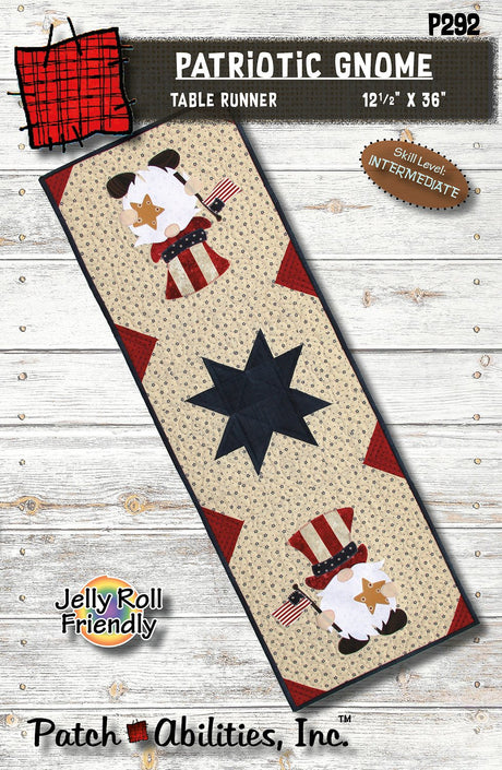 Patriotic Gnome Downloadable Pattern by Patch Abilities