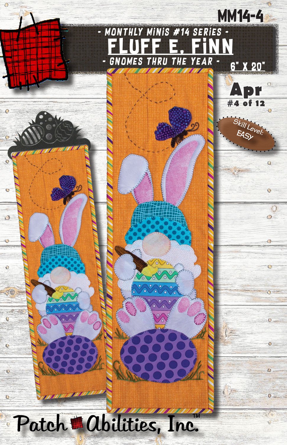 Fluff E. Finn - Gnomes Thru the Year Downloadable Pattern by Patch Abilities