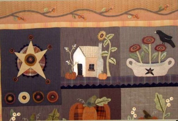 Autumn Quilt Block of the Month - Blocks 1,2,3